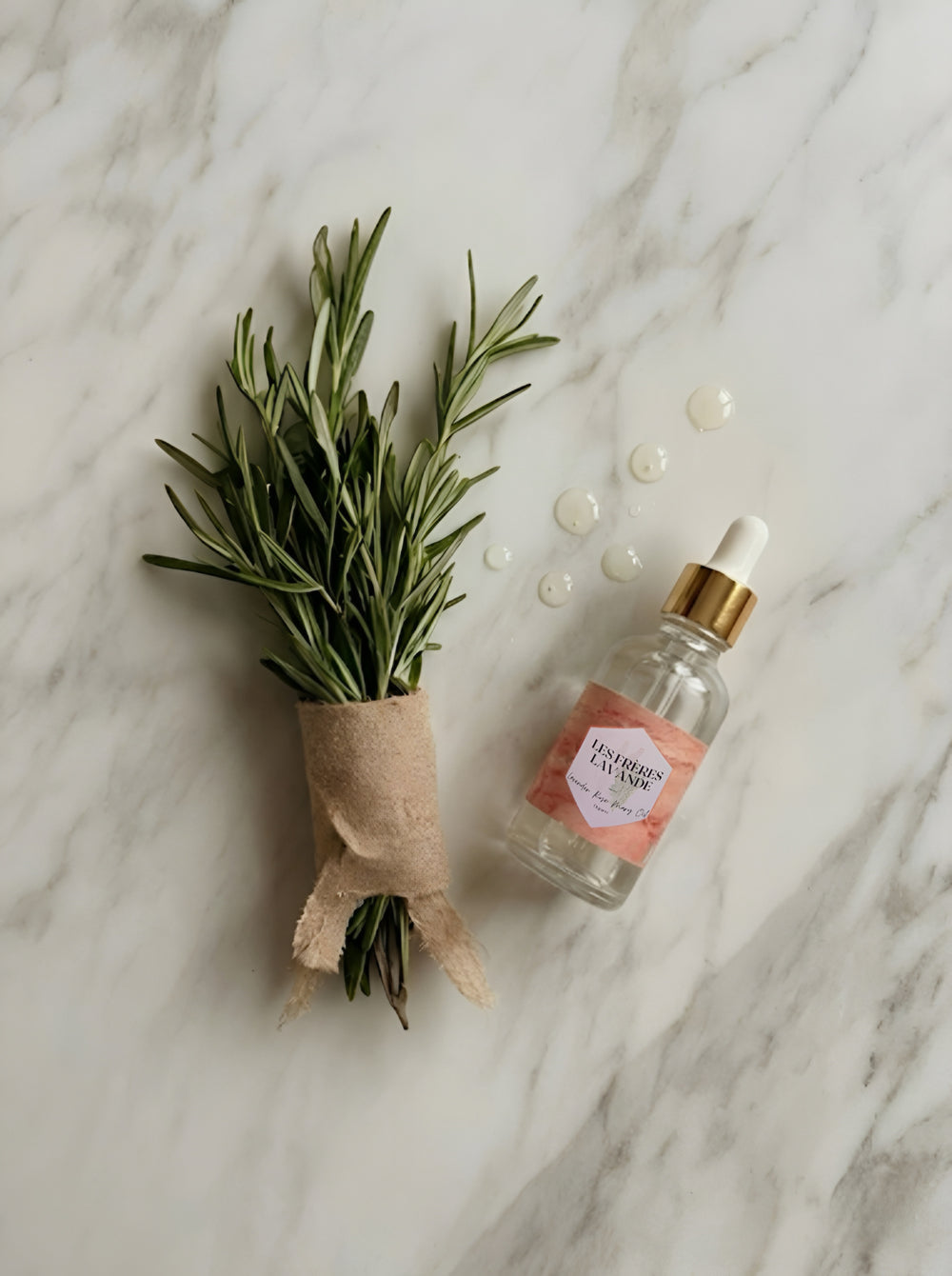 Lavender & Rosemary oil ( of which castor oil )